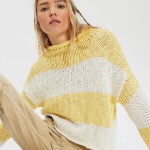 Opal Rollneck Knit Stripe Sweater